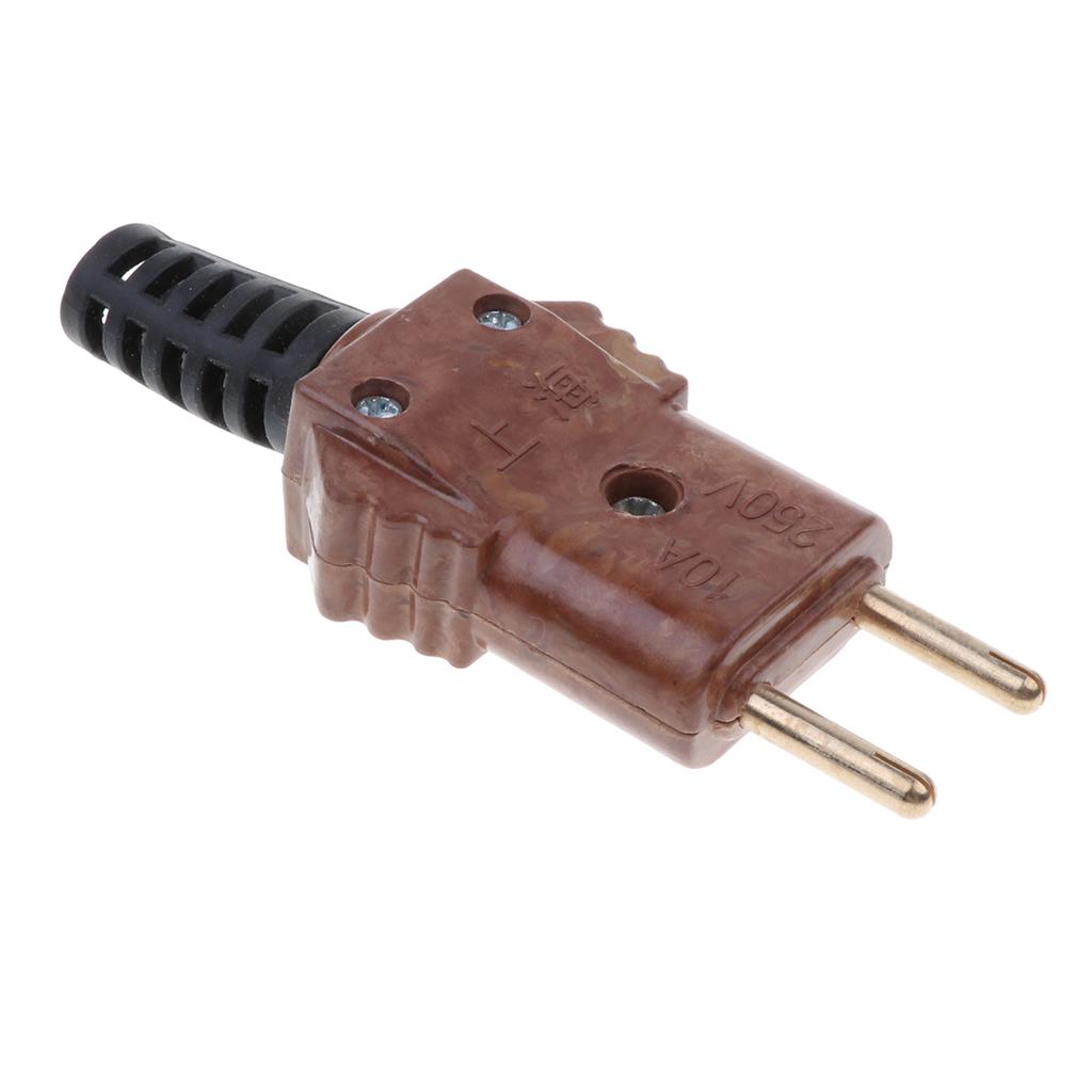 Buy Replacement Male Electrical Plug 2Prong Cord Outlet at affordable