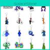 Chaveiro Acrílico Amigos Arco-Íris de Roblox Pingente de Bolsa Estampa Dupla Face