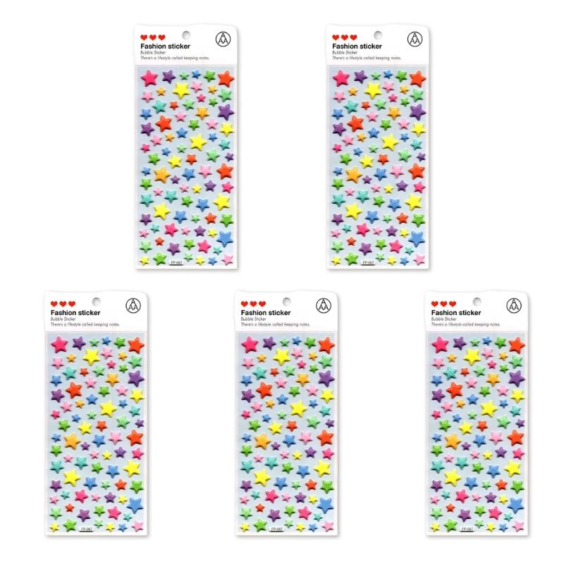 Colorful 3D Foam Stickers Fun Cartoon Design Great For Childrens Art Projects And Positive Reinforcement