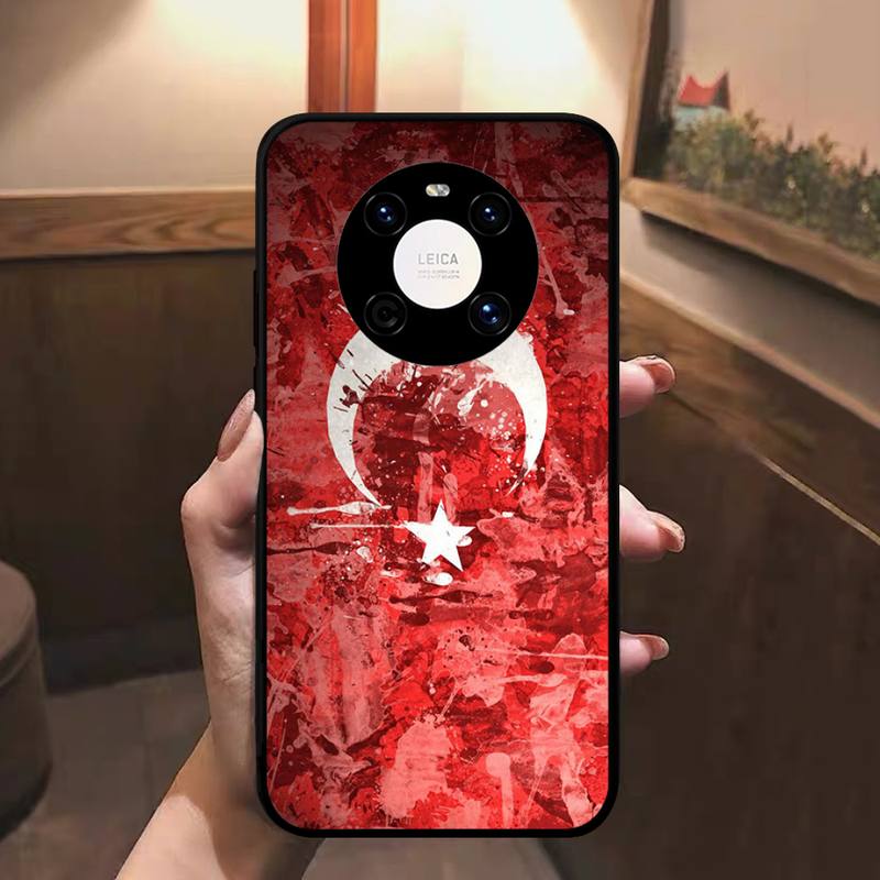Flag Turkey Istanbul Antalya Mustafa Wolf Phone Case For Huawei Nova 7 Se 5 3i 3e 3 2 5i Mate 10 20 Lite 30 40 Pro 20x 9 Cover