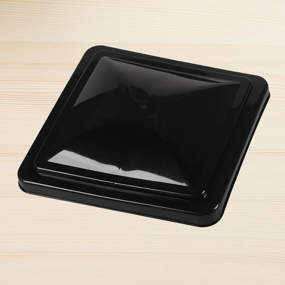 Universal Motorhome Roof Vent Cover 14 X 14inch RV Roof Vent Lid Cover Metal Vent Lid Replacement for Trailer Caravan Motorhome