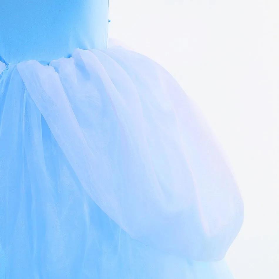 Girls Princess Fancy Dress Up Outfits Halloween Costume Christmas Pageant Birthday Tulle Gown With Accessories