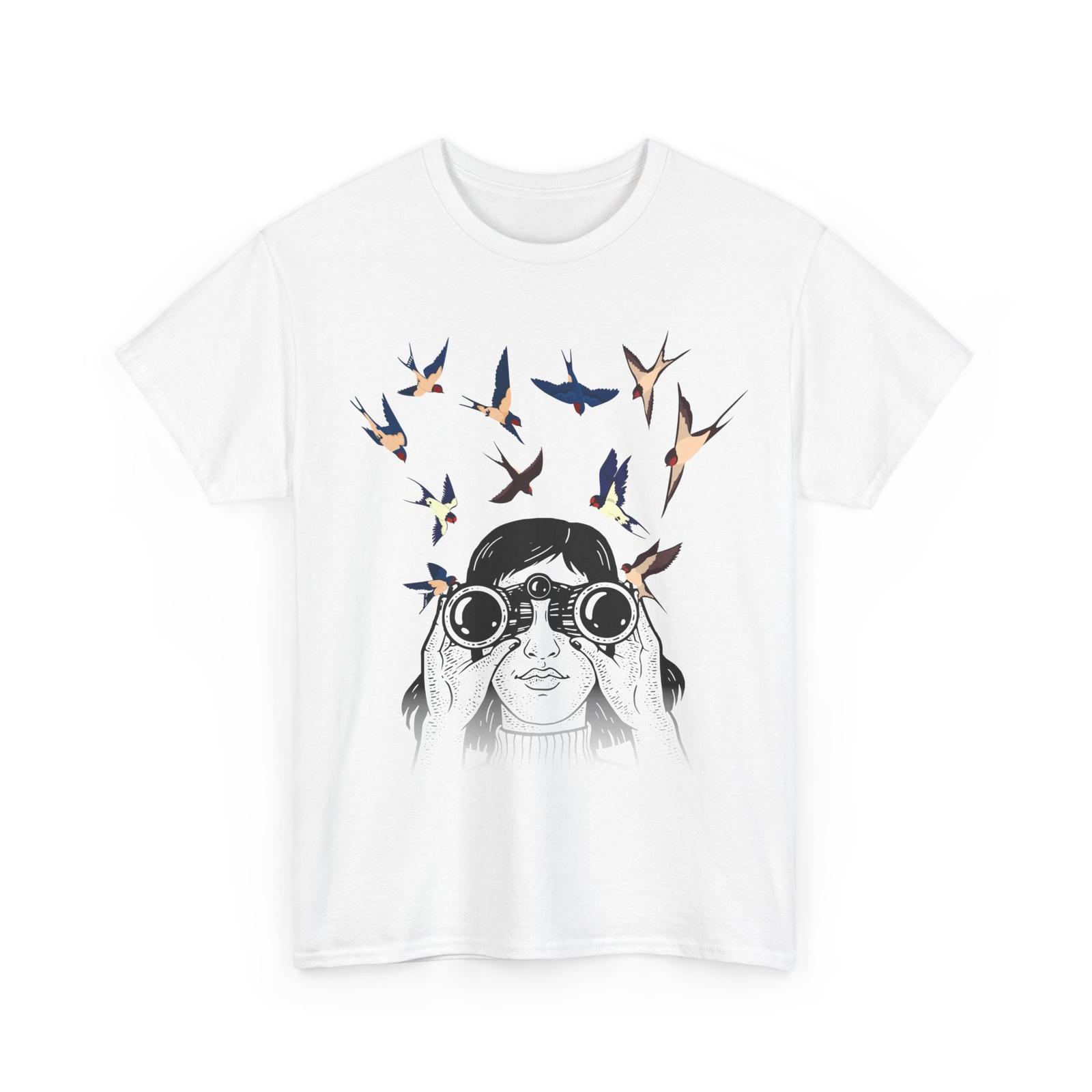 Женская футболка для наблюдения за птицами, Для любителей птиц, Наблюдение за птицами, Наблюдатели за птицами, Женская футболка M