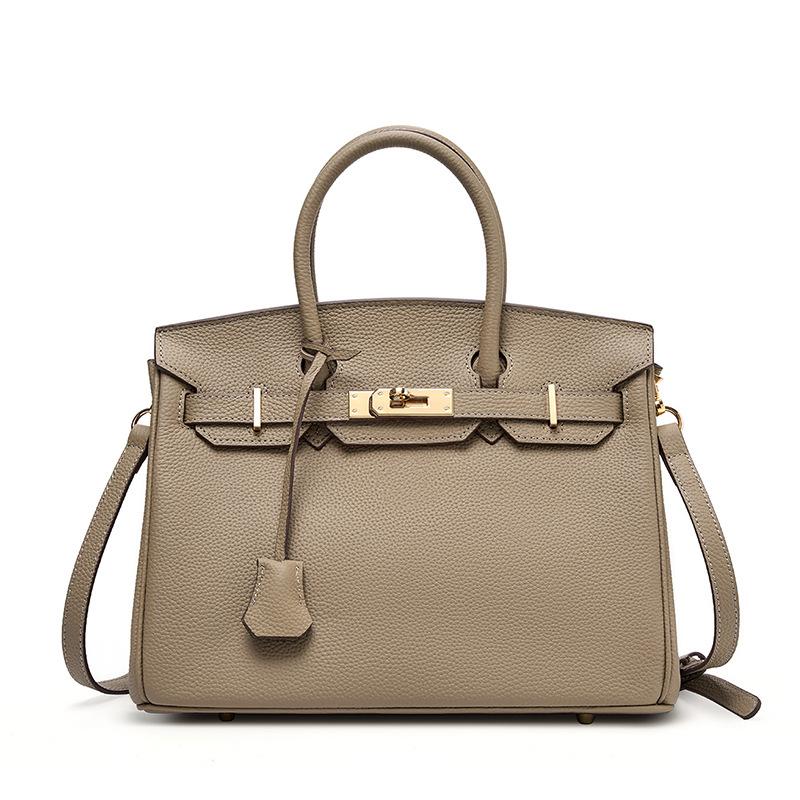 Women's bags, new trendy versatile messenger bags, shoulder bags, fashion handbags, leather simple bags