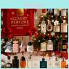 Parfémový vánoční adventní kalendář s akrylovými závěsky pro sváteční dárky a oslavy