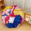 Sailor Moon Umbrella with Automatic Open/Close & Self-8-Rib Heavy-Duty Umbrella, Compact Travel Umbrella Suitable for Outdoor