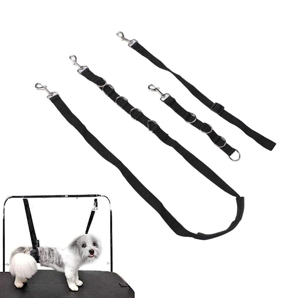 Multi Loop Buckle Dog Bath Restraint Adjustable Length Dog Belly Support Belt Pet Salon Groom