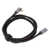 Type C Extension Cord 4K Resolution 10Gbps Good Heat Dissipation Right Angle Type C Extension Cable for Tablets Phone