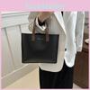 2024 New Simple Korean Style Large Capacity Early Spring Solid Color Casual Texture Armpit Shoulder Handbag Women
