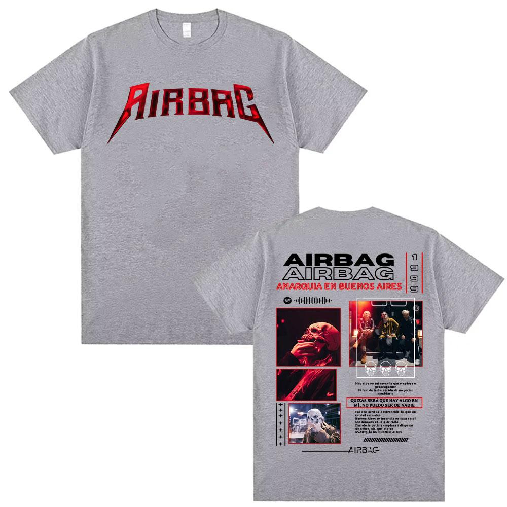

Singer Airbag Anarquia En Buenos Aires Album 2026 Tour Tee Shirt Men Women Fashion Summer 100 Cotton Short Sleeve Tshirt Tops 4XL