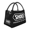 Shoei Motorcycle Helmets Insulated Lunch Bag for School Picnic Storage Food Boxes Portable Container Cooler Thermal Lunch Box
