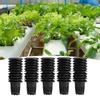 50Pcs Greenhouse PP Soilless Hydroponics Mesh Pot Flower Plant Growing Basket Net