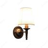 Creative LED European Fabric Lampshade E14 Bedroom Bedside Wall Lamp Indoor Living Room Corridor Staircase Decoration Lighting