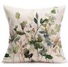 Tropical Plant Decoration Pillow Cover Green Leaf Pattern Pillow Cover Cushion Cover Home Decoration Sofa Decoration