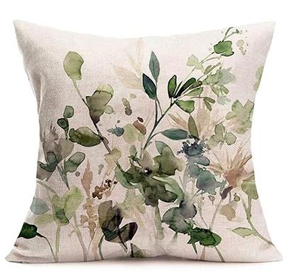 Tropical Plant Decoration Pillow Cover Green Leaf Pattern Pillow Cover Cushion Cover Home Decoration Sofa Decoration