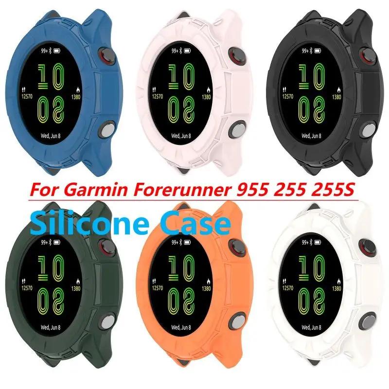Silicone Case For Garmin Forerunner 255 255 music 255s 255s music Screen case For Garmin Forerunner 955 955 Solar Watch case