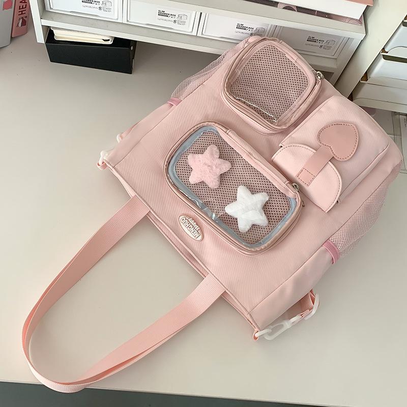 Children's Schoolbags Elementary School Girls Junior High School College Students Two Piece Set Large Capacity Backpacks