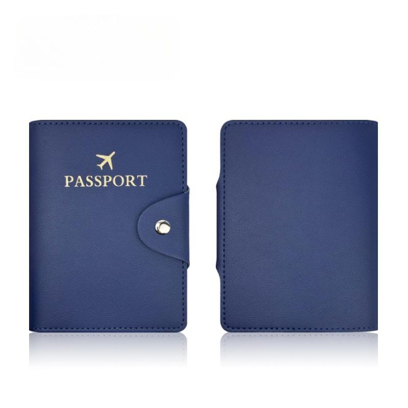1 Stück Reisepass-Schutzhülle aus Pu-Leder, Dokumentenetui, Reisepass, Schutzhülle, Material, wasserdicht, für Frauen und Mädchen