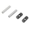 Front and Rear Driveshaft Pin Steel Drive Shaft RC Accessory Set Kit for ARRMA 1/5