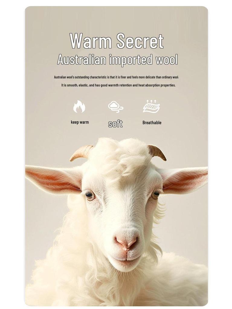 Australian Pure Wool Thickened Mattress Pad - Winter Warm Quilt, Soft Double Lambswool for Dormitory Use