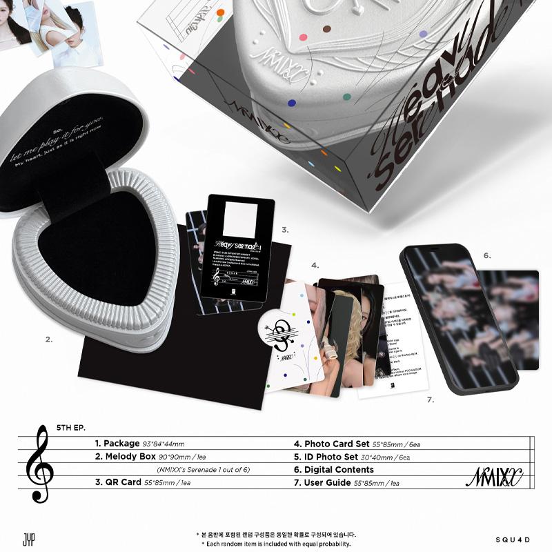 [FÖRBESTÄLLNING] NMIXX – Heavy Serenade (Melody Box Ver.) Begränsad utgåva