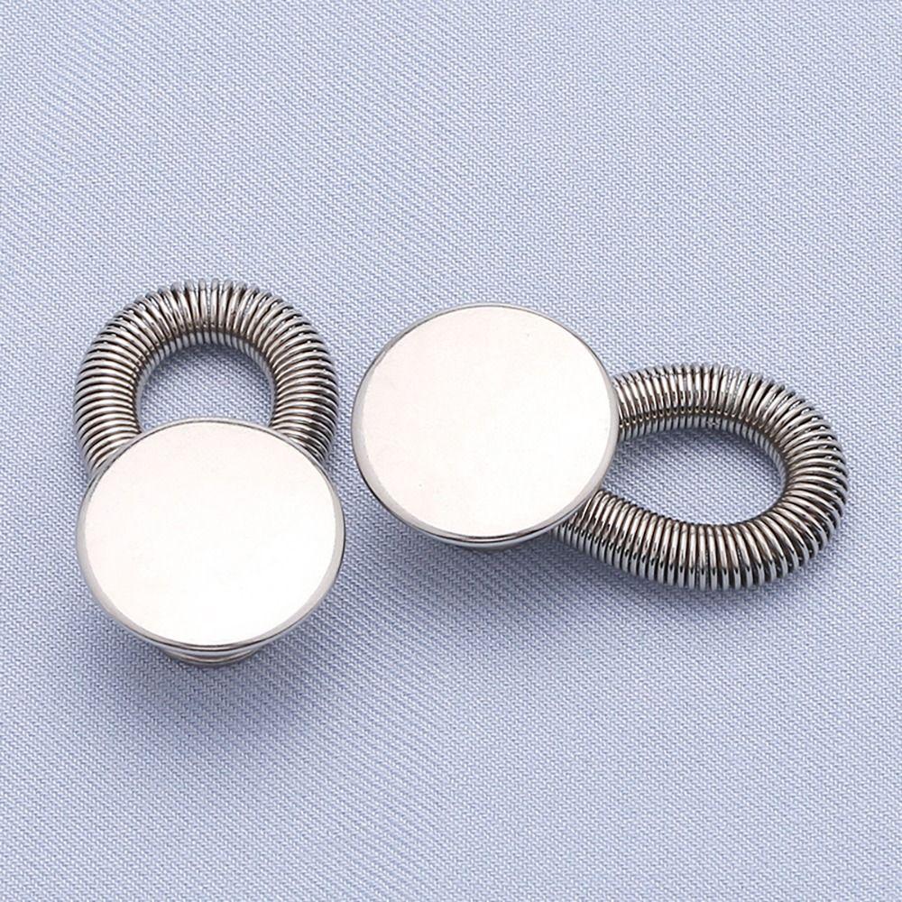 10 buc. Accesorii pentru extensie, cu nasturi de primăvară, pantaloni, pantaloni, blugi elastici, cu nasturi, extensie pentru talie