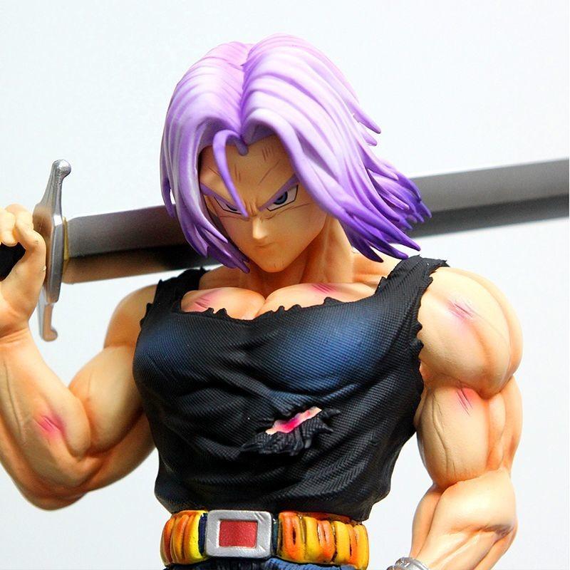 JJ Factory Sword Bearing Trunks Figure Dragon Ball Anime Collectible Model Cool Desktop Decor Perfect Birthday Gift