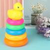 Little Duck Ring Toss Stacking Game for Ages 3-7 – Creative DIY Educational Pretend Play Toy