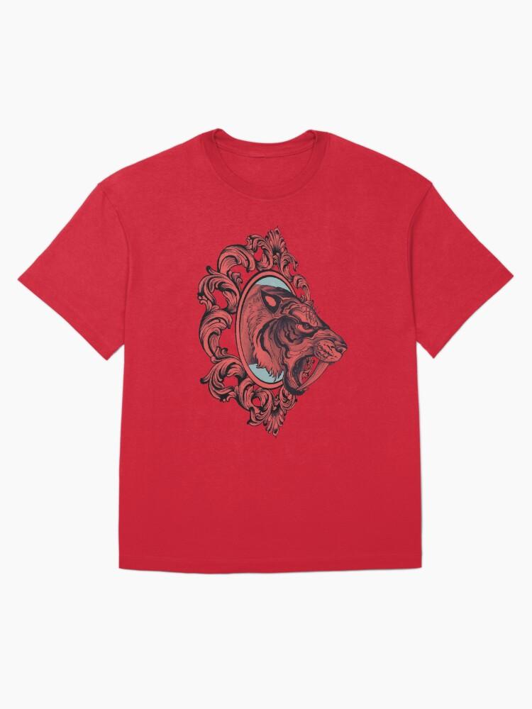 Tiger In the Mirror Oversized T-Shirt