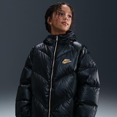 Nike Down Jacket 010 Black Kids XS