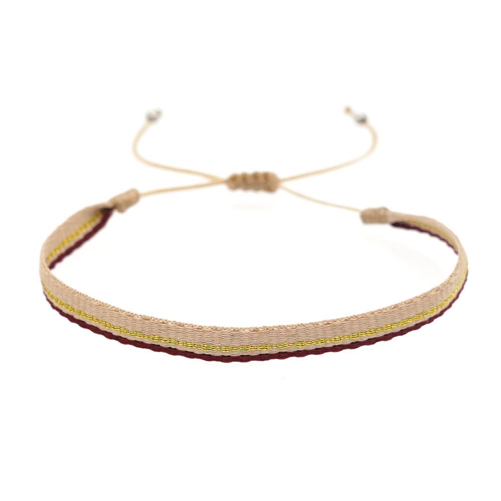 Bohemian Woven Bracelet: Spanish Retro Court Pattern for Women, Nepal Ethnic Style Handmade Jewelry