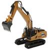 Backhoe Loader Heavy Duty Wheeled Excavator Durable 1: 60 Scale Site Backhoe Digger for Kids Decoration