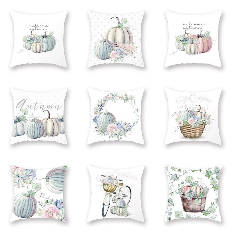 Pumpkin Pillowcase Farm Decor Cushion Cover Pillowcase Sofa Car Office Pillowcase Fall Home Decor
