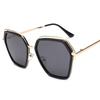 Korean Style Trendy Women's Sunglasses 2025: Irregular Polygon for Round & Long Faces
