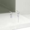 Asymmetrical Korean Style Star Tassel Stud Earrings for Women - Retro Fashion Hip Hop Jewelry