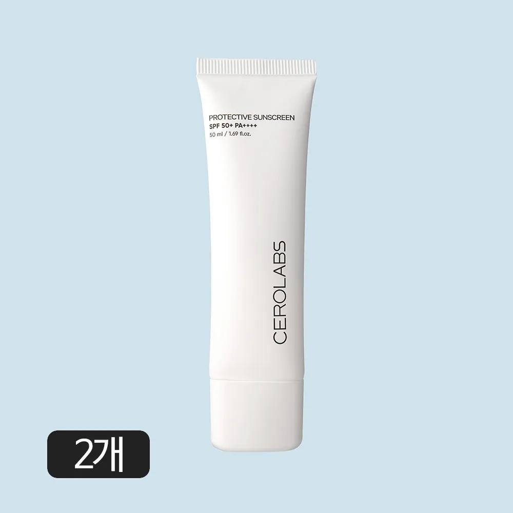 

Protective Sunscreen SPF50+/PA++++ 2-Pack, 50ml