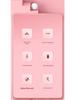 Heart-Shaped LED Bluetooth Headphones with Long Mic and Rabbit Ear Headband KE-11 for Girls