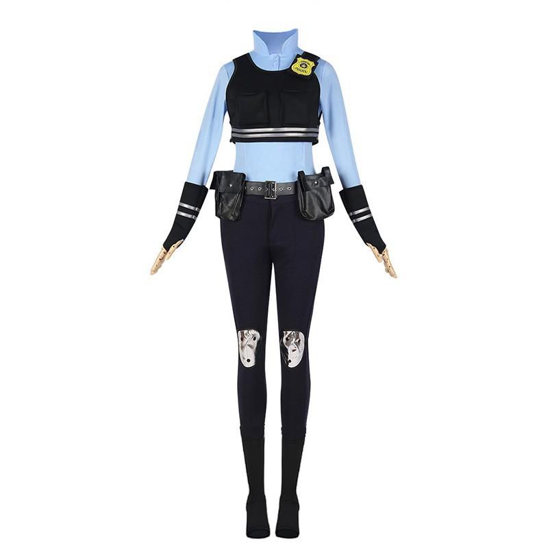 The new cos clothes are real shots of crazy animal city cos judy judy rabbit cos full set of anthropomorphic clothes