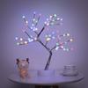 Xianci Starry Sky Table Lamp: Creative LED Pearl Golden Leaf Light for Bedroom Decor