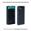 6-Cell Solderless Power Bank Kit with Dual Input and LED Display