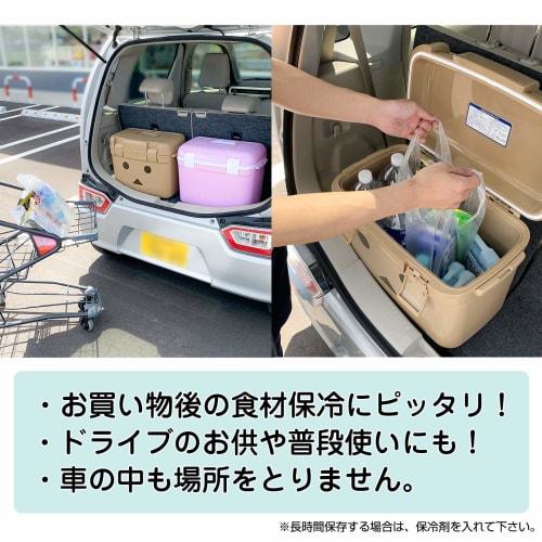 [.co.jp Exclusive] JEJ Astage 13L Cooler Box, Made in Japan, Danbo Forest Crew #13, 38cm W x 26cm D x 27cm H