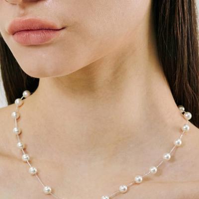 JYDDM 925 Point Pearl Necklace