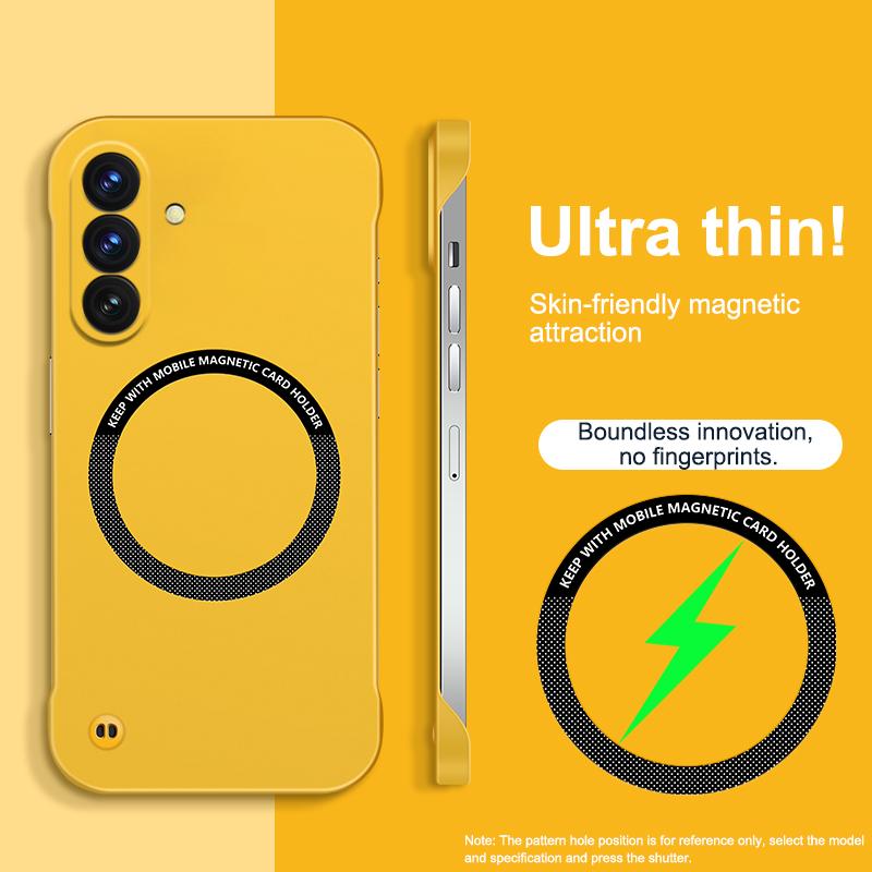 Θήκη για Samsung A56 5G Εξαιρετικά Λεπτή Χωρίς Πλαίσιο Θήκη Κινητού Τηλεφώνου Για Samsung Galaxy A56 5G Για Magsafe Μαγνητικό Κάλυμμα Ασύρματης Φόρτισης