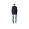 Calvin Klein Letter Round Neck Pullover Long Sleeve Sweater Men Sweater Navy-Blue K10K113549-CHW