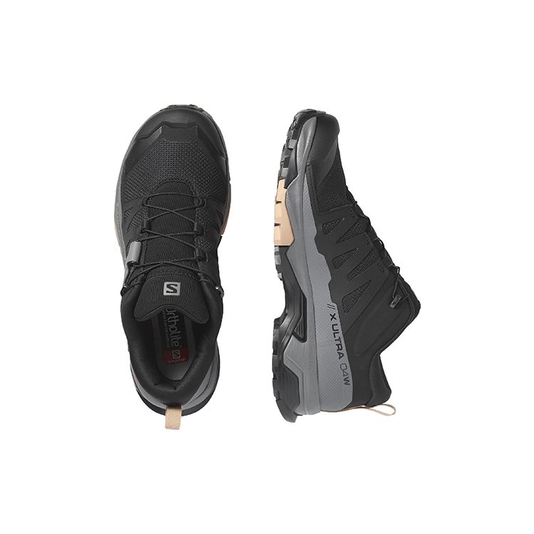 SALOMON X Ultra 4 Low Durable Outdoor Shoes Women Shoes Black 412851