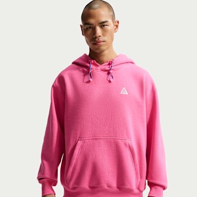 Nike ACG Therma FIT Loose Fit Thermal Fleece Lined Pullover Hooded Lon