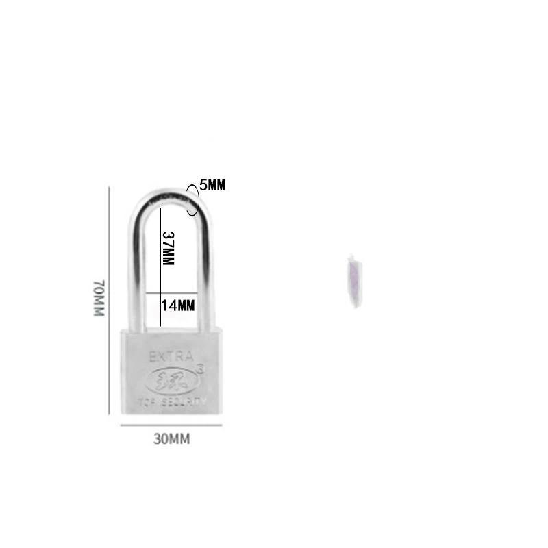 Premium Heavy Duty Iron Lock Anti Theft Reliable Security Lock for Family Home Door Office Gate Indoor Protection