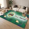 Personalized Crystal Velvet Carpet Rapid Wien FC Pattern Non Slip Floor Rug