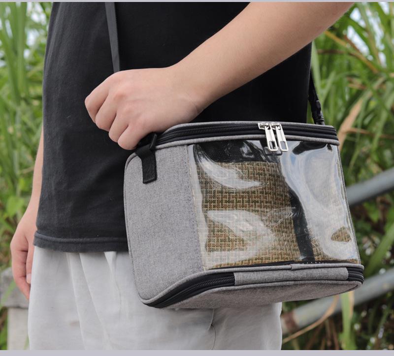 Transparent Portable Parrot Bird Cage Handbag - Pet Supplies Crossbody Bag