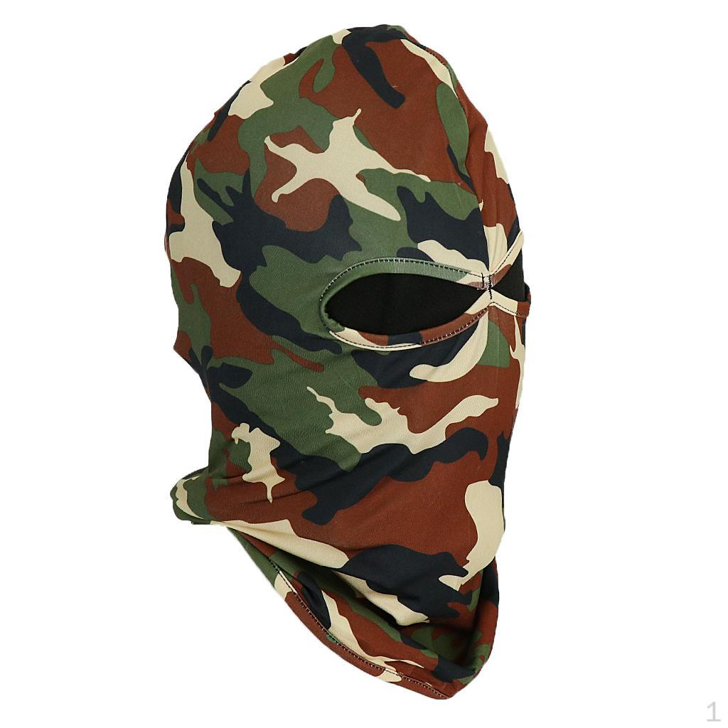 Балаклава Зимняя Лыжная Велосипедная Шапка Покрытие для Мотоцикла Camo5